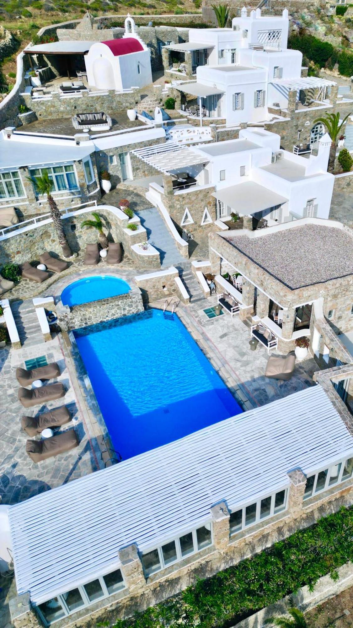Kallos Of Mykonos - Previous Leonis Summer Houses Орнос Екстер'єр фото