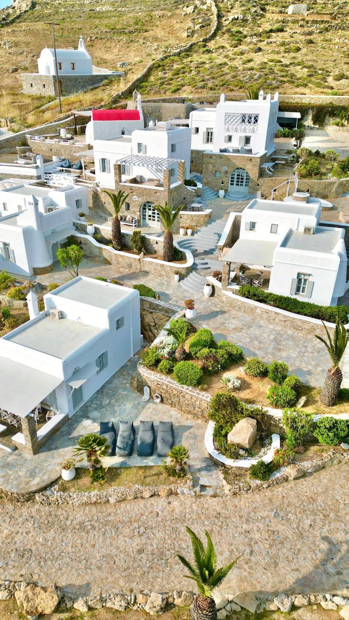 Kallos Of Mykonos - Previous Leonis Summer Houses Орнос Екстер'єр фото